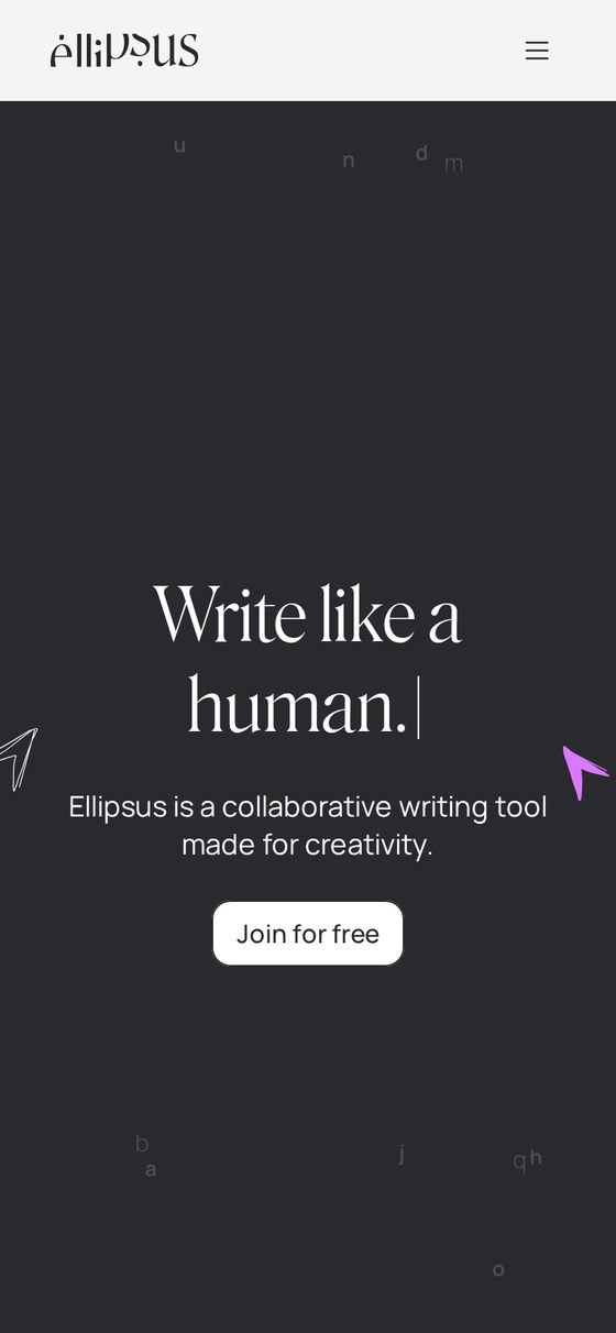 Ellipsus hero on a phone